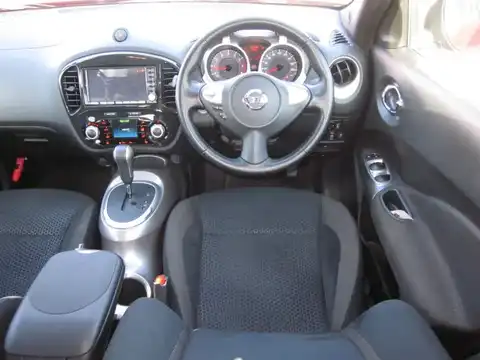 カタログ画像：ジューク （JUKE） １６ＧＴ ＦＯＵＲ プレミアムパーソナライズパッケージ 2013年12月 CBA-NF15 1600cc 燃費12.6km / l 内装