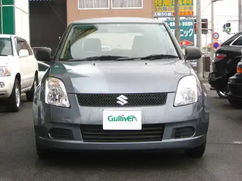 カタログ画像：スイフト （SWIFT） １．３ＸＥ 2006年6月 DBA-ZC11S 1300cc アズールグレーパールメタリック 燃費17.0km / l フロント