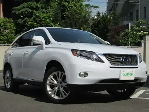 カタログ画像：ＲＸ （RX） ＲＸ４５０ｈ バージョンＬ エアサスペンション 2011年6月 DAA-GYL16W 3500cc ホワイトパールクリスタルシャイン 燃費16.4km / l メイン（その他）