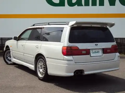 カタログ画像：ステージア （STAGEA） オーテックバージョン２６０ＲＳ 1997年11月 E-WGNC34 2600cc シルキースノーパール（３Ｐ）ｏｒシルキースノーパール（３Ｐ）（スーパーファインハードコート） バック