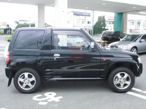 カタログ画像：パジェロミニ （PAJERO MINI） プレミアムセレクション 2011年1月 ABA-H58A 660cc ブラックマイカ 外装