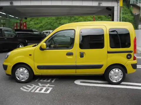 カタログ画像：カングー （KANGOO） １．６（ダブルバックドア） 2003年8月 GH-KCK4M 1600cc レモン・イエロー 外装