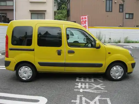 カタログ画像：カングー （KANGOO） １．６（ダブルバックドア） 2003年8月 GH-KCK4M 1600cc レモン・イエロー 外装