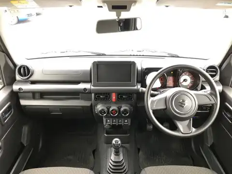 カタログ画像：ジムニー （JIMNY） ＸＬ スズキセーフティサポート装着車 2019年10月 3BA-JB64W 660cc ミディアムグレー 燃費16.2km / l 内装