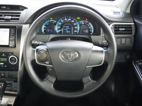 カタログ画像：カムリ （CAMRY） ハイブリッド 2011年9月 DAA-AVV50 2500cc アティチュードブラックマイカ 燃費23.4km / l 内装