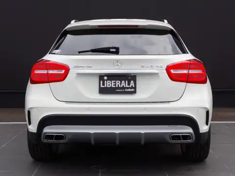 カタログ画像：ＧＬＡクラス （GLA-CLASS） ＧＬＡ４５ ＡＭＧ ４マチック 2014年5月 CBA-156952 2000cc カルサイトホワイト（Ｓ） 燃費13.2km / l バック