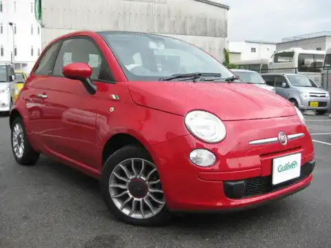 カタログ画像：５００Ｃ （500C） １．２ ポップ 2010年8月 ABA-31212 1200cc パソドブレレッド 燃費17.6km / l メイン（その他）