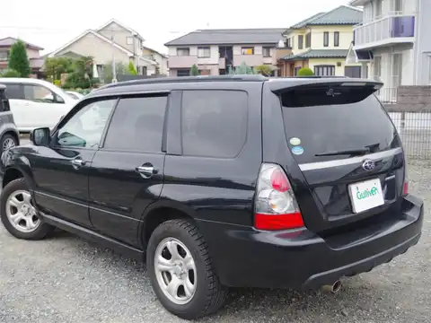 カタログ画像：フォレスター （FORESTER） ２．０Ｘ 2007年1月 CBA-SG5 2000cc オブシディアンブラック・パール 燃費13.0km / l バック