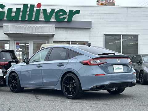 カタログ画像：シビック （CIVIC） タイプＲ レーシングブラックパッケージ 2025年9月 6BA-FL5 2000cc 燃費12.5km / l 外装