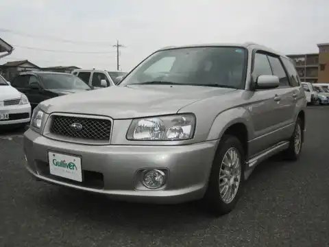 カタログ画像：フォレスター （FORESTER） クロススポーツα 2004年6月 TA-SG5 2000cc クリスタルグレー・メタリック 燃費12.2km / l 外装