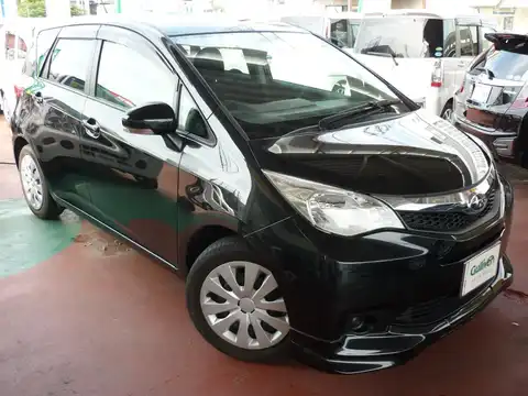 カタログ画像：トレジア （TREZIA） １．３ｉ 2011年11月 DBA-NSP120X 1300cc ブラック・マイカ 燃費18.4km / l メイン（その他）