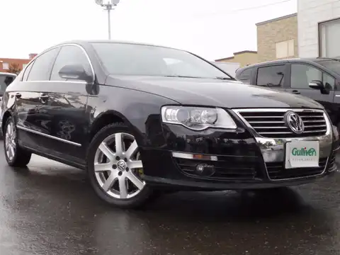 カタログ画像：パサート （PASSAT） Ｖ６ ４モーション 2008年1月 ABA-3CAXZF 3200cc ディープブラックパールエフェクト 燃費10.2km / l メイン（その他）