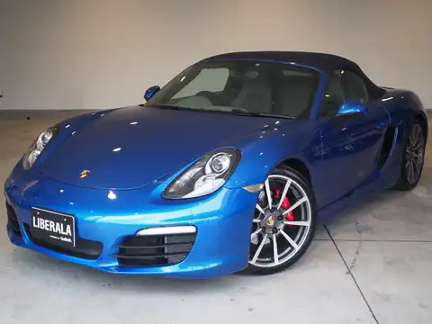 カタログ画像：ボクスター （BOXSTER） ボクスターＳ 2013年3月 ABA-981MA123 3400cc アクアブルーメタリック 外装