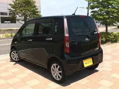 カタログ画像：ステラ （STELLA） Ｌリミテッド 2011年11月 DBA-LA100F 660cc ブラック・マイカメタリック 燃費27.0km / l バック