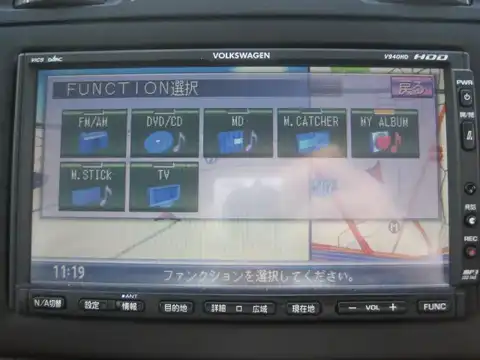 カタログ画像：ゴルフ （GOLF） Ｅ 2004年9月 GH-1KBLP 1600cc リフレックスシルバーメタリック 燃費13.2km / l 内装