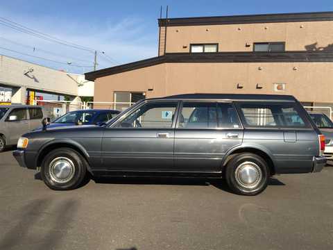 カタログ画像：クラウン （CROWN） ロイヤルサルーンＧ 1993年8月 E-JZS135 3000cc ダークブルーイッシュグレーメタリック 燃費8.0km / l 外装