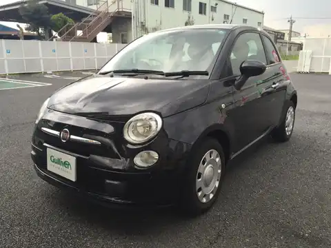 カタログ画像：５００ （500） １．２ ポップ 2012年10月 ABA-31212 1200cc クロスオーバーブラック 燃費19.4km / l 外装