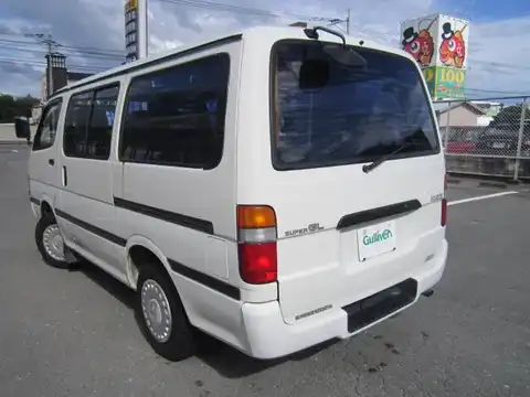 カタログ画像：ハイエースバン （HIACE VAN） ＧＬ 1993年8月 U-LH119V 2800cc ホワイト バック