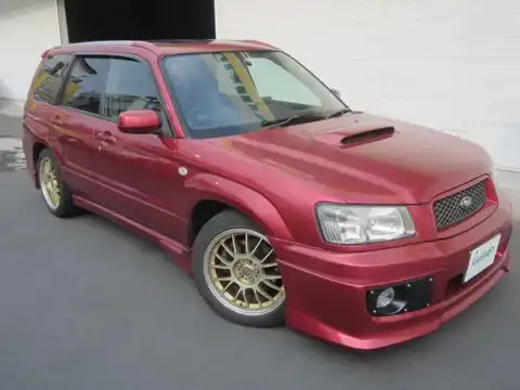 カタログ画像：フォレスター （FORESTER） クロススポーツ２．０Ｔ 2004年2月 TA-SG5 2000cc コアレッド・メタリック 燃費12.2km / l メイン（その他）