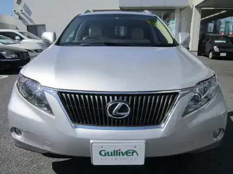 カタログ画像：ＲＸ （RX） ＲＸ３５０ バージョンＬ 2009年1月 DBA-GGL10W 3500cc シルバーマイカメタリック 燃費9.7km / l フロント