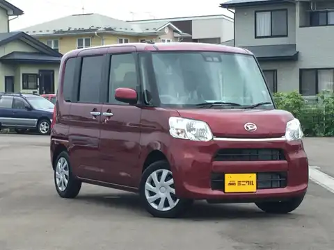 カタログ画像：タント （TANTO） Ｌ 2017年12月 DBA-LA600S 660cc ファイアークォーツレッドメタリック 燃費28.0km / l メイン（その他）