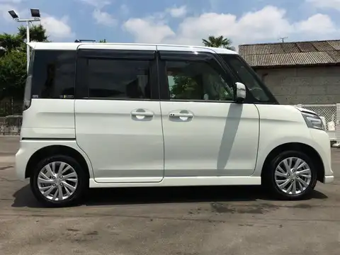 カタログ画像：フレアワゴンカスタムスタイル （FLAIR WAGON CUSTOM STYEL） ＸＧ ターボ 2015年8月 DAA-MM42S 660cc クリスタルホワイトパール 燃費25.6km / l 外装