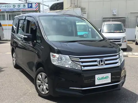 カタログ画像：ステップワゴン （STEPWAGON） Ｌｉ 2012年4月 DBA-RK1 2000cc クリスタルブラック・パール 燃費14.4km / l メイン（その他）