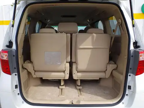 カタログ画像：アルファード （ALPHARD） ２４０Ｘ サイドリフトアップシート装着車 2014年4月 DBA-ANH20W 2400cc ホワイトパールクリスタルシャイン 燃費10.8km / l 内装