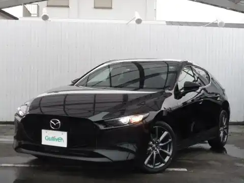 カタログ画像：ＭＡＺＤＡ３ファストバック （MAZDA3 FASTBACK） １５Ｓツーリング 2019年10月 6BA-BP5P 1500cc ジェットブラックマイカ 燃費16.6km / l メイン（その他）