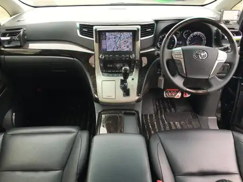 カタログ画像：アルファードハイブリッド （ALPHARD HYBRID） ハイブリッドＳＲ Ｃパッケージ 2011年11月 DAA-ATH20W 2400cc ダークバイオレットマイカメタリック 燃費16.2km / l 内装