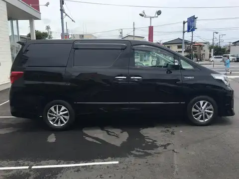 カタログ画像：アルファードハイブリッド （ALPHARD HYBRID） ハイブリッドＳＲ Ｃパッケージ 2014年4月 DAA-ATH20W 2400cc ダークバイオレットマイカメタリック 燃費16.2km / l 外装