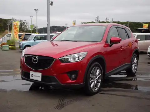 カタログ画像：ＣＸ－５ （CX-5） ＸＤ ２０１３ アニバーサリー 2013年10月 LDA-KE2FW 2200cc ソウルレッドプレミアムメタリック 燃費18.6km / l 外装