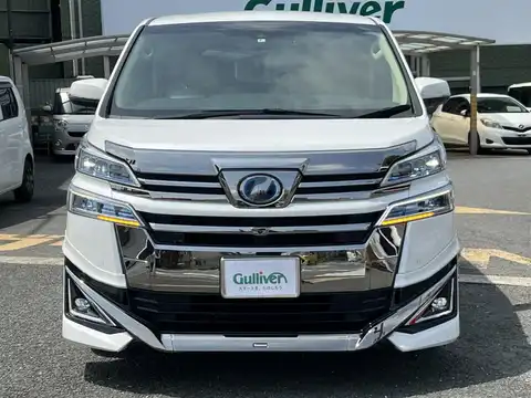 カタログ画像：ヴェルファイア （VELLFIRE） ２．５Ｖ サイドリフトアップチルトシート装着車 2018年1月 DBA-AGH30W 2500cc ホワイトパールクリスタルシャイン 燃費11.4km / l メイン（その他）