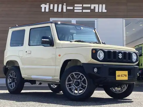 カタログ画像：ジムニー （JIMNY） ＸＣ 2021年10月 3BA-JB64W 660cc キネティックイエローorシフォンアイボリーメタリック 燃費14.3km / l メイン（その他）