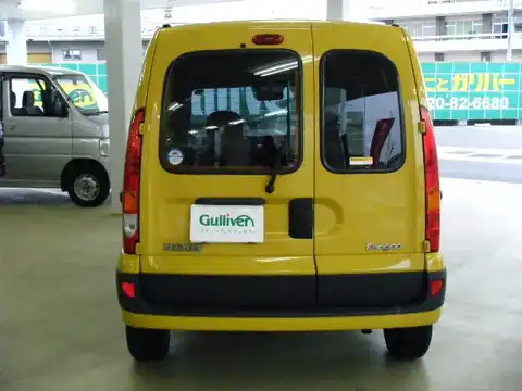 カタログ画像：カングー （KANGOO） １．６ 2007年1月 GH-KCK4M 1600cc レモン・イエロー バック