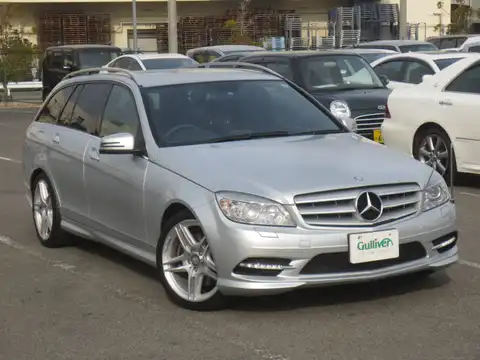 カタログ画像：Ｃクラスステーションワゴン （C-CLASS STATIONWAGON） Ｃ３００ ステーションワゴン アバンギャルド 2010年2月 DBA-204254 3000cc イリジウムシルバー 燃費9.5km / l メイン（その他）