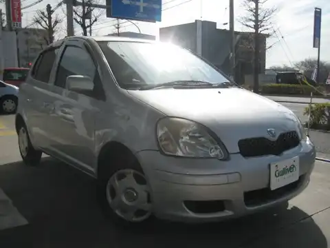 カタログ画像：ヴィッツ （VITZ） ペアスタイル 2004年2月 CBA-SCP10 1000cc シルバーマイカメタリック 燃費19.6km / l メイン（その他）