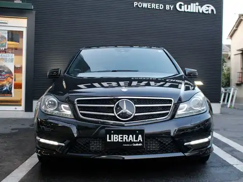 カタログ画像：Ｃクラス （C-CLASS） Ｃ３５０アバンギャルド 2014年4月 RBA-204057 3500cc マグネタイトブラック（Ｍ）orオブシディアンブラック（Ｍ） 燃費12.8km / l フロント