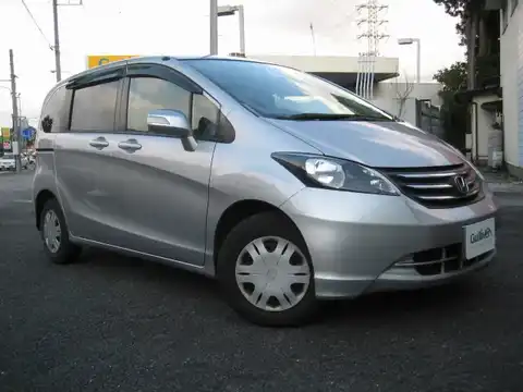 カタログ画像：フリード （FREED） フレックス 2008年5月 DBA-GB3 1500cc アラバスターシルバー・メタリック 燃費16.4km / l フロント