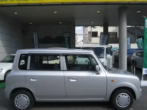 カタログ画像：アルトラパン （ALTO LAPIN） Ｇ 2006年4月 ABA-HE21S 660cc シルキーシルバーメタリック 燃費17.4km / l 外装