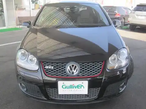 カタログ画像：ゴルフ （GOLF） ＧＴＩ 2007年8月 ABA-1KAXX 2000cc ブラックマジックパールエフェクト 燃費12.8km / l フロント