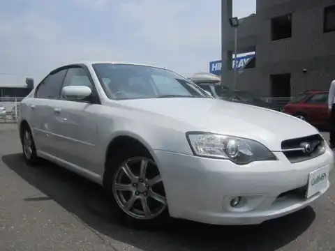 カタログ画像：レガシィＢ４ （LEGACY B4） ２．０ｉ 2005年5月 CBA-BL5 2000cc アークティックホワイト・パール 燃費14.0km / l メイン（その他）