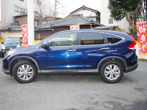 カタログ画像：ＣＲ－Ｖ （CR-V） ２４Ｇ レザーパッケージ 2012年10月 DBA-RM4 2400cc オブシダンブルー・パール 燃費11.6km / l 外装