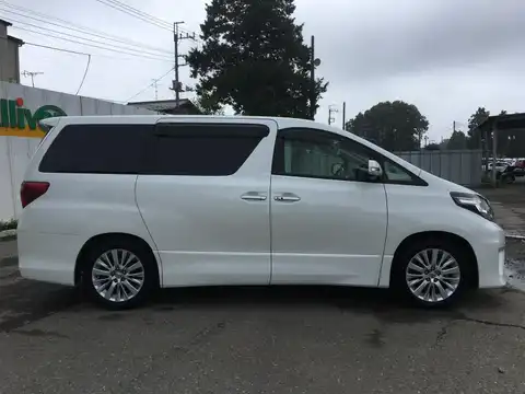 カタログ画像：アルファード （ALPHARD） ２４０Ｓ サイドリフトアップシート装着車 2014年4月 DBA-ANH25W 2400cc ゴールドパールクリスタルシャイン 燃費10.2km / l 外装