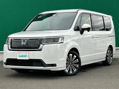 カタログ画像：ステップワゴン （STEPWAGON） ｅ：ＨＥＶスパーダ プレミアムライン 2024年7月 6AA-RP8 2000cc プラチナホワイト・パール 燃費19.5km / l メイン（その他）