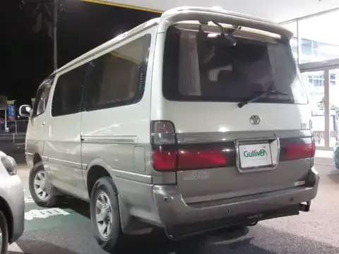 カタログ画像：ハイエースワゴン （HIACE WAGON） デラックス（ロング）標準ルーフ 1998年8月 KD-KZH116G 3000cc バック