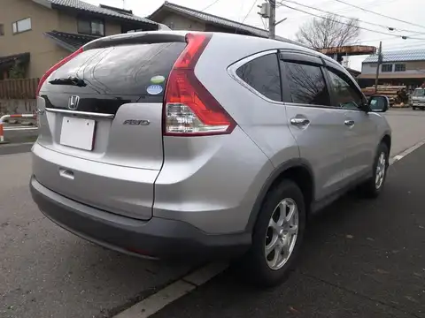 カタログ画像：ＣＲ－Ｖ （CR-V） ２０Ｇ 2011年12月 DBA-RM1 2000cc アラバスターシルバー・メタリック 燃費14.4km / l バック