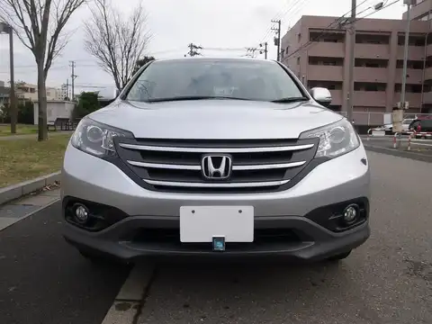 カタログ画像：ＣＲ－Ｖ （CR-V） ２０Ｇ 2011年12月 DBA-RM1 2000cc アラバスターシルバー・メタリック 燃費14.4km / l フロント