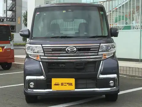 カタログ画像：タント （TANTO） カスタムＲＳ トップエディションＳＡⅡ 2015年12月 DBA-LA610S 660cc メテオライトグレーイリュージョナルパール 燃費24.6km / l フロント