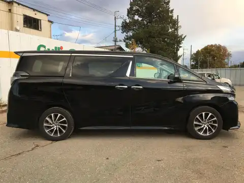 カタログ画像：ヴェルファイア （VELLFIRE） ２．５Ｚ 2015年1月 DBA-AGH35W 2500cc ブラック 燃費12.0km / l 外装